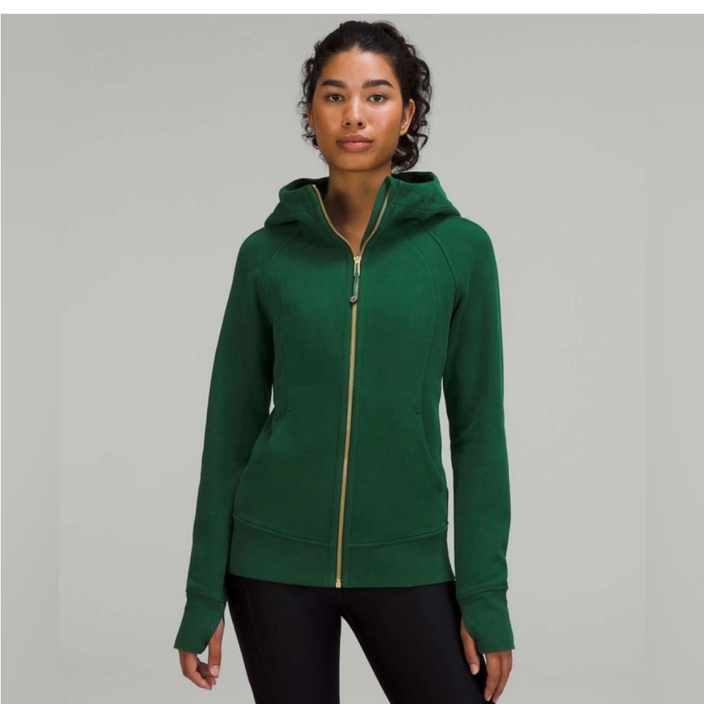 Lululemon Special Edition Full Zip Scuba W/Gold Zipper